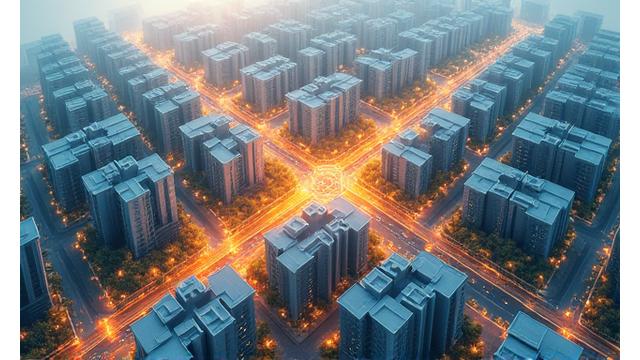 不動産開発プロジェクトの地図データ可視化
